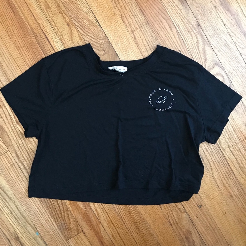 L.A. Hearts Cropped Tee